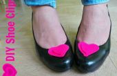 DIY tutoriel mode : Coeur Shoe Clips