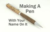 Faire un stylo en bois avec un nom à ce sujet