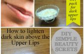 Comment faire pour éclaircir la peau foncée au-dessus de la lèvre supérieure – remèdes maison
