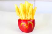 Comment faire des frites de McDonald dans une pomme!!! 