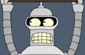 Comment faire un masque de Bender (Futurama)... 