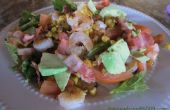 Salade Cobb de crevettes