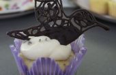 Silhouette chocolat Cupcake Toppers