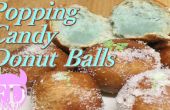 Bleu léger pop Candy Donut boules recette de Devils alimentaire