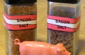 Sel de bacon, deux méthodes faciles