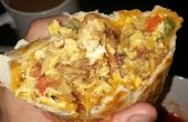 Bombe-est Burrito petit déjeuner jamais ! 