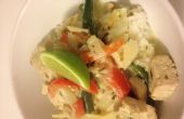 Nourriture frugale : Curry de poulet vert thaïlandais