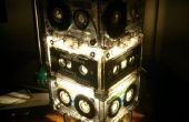 Lampe de ruban cassette « Upcycled » (Lasercutted)