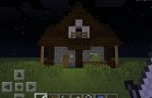Minecraft pe petite maison médiévale