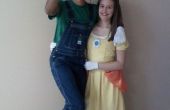 Luigi et la princesse Daisy Costumes