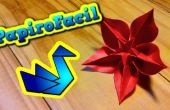 Comment faire un origami fleur star