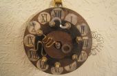 Horloge murale steampunk