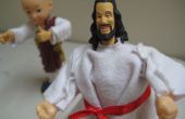 Jésus parle de Kung-Fu et chauve bébé Bouddha Buddy
