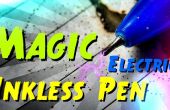 Encre stylo écriture avec électricité ! 