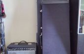 Ampli guitare et accessoires de stockage (Ikea Hack)