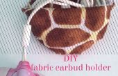 DIY Fabric Earbud titulaire