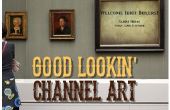 DIY Good Lookin ' YouTube Channel Art