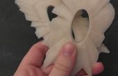 3D de nervures céramique imprimé