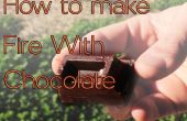 Comment faire pour faire feu avec le chocolat et peut