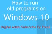 Comment exécuter des anciens programmes sur Windows 10