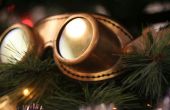 Real brass goggles