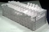 Le Pompidou Pop up carte Kirigami Origamic Architecture pliable Beaubourg