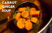 Jus de carotte Ginger soupe - chaud ou froid ! 