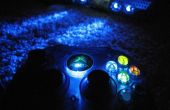 S’allument une manette Xbox avec LEDs