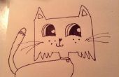 Comment dessiner un chat Cartoon mignon