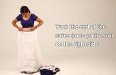 Comment porter un sari avec plis parfaites minces en 2 minutes à regarder mince & Tall - Style indien Sari drapage