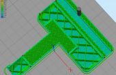 Changer la densité de remplissage dans une section spécifique sur un modèle 3D pour l’impression 3D. 
