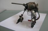 « Chevalier » Steampunk objet Art Custom Figure