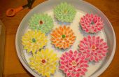 Guimauve fleur Cupcakes