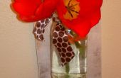 Flottant de Vase avec tulipes