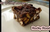 Sans cuisson, No Wash Up Rocky Road chocolat tranches