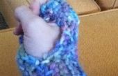 Fingerless réchauffe-mains tricotés