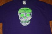 T-Shirt 3D Glow-in-the-Dark Skull