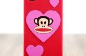Souriant, Paul Frank Silicone iphone 4 cas
