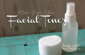 Maison Facial Toner, lustrant et réducteur de pores ! 