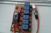 Fil d’EL - Arduino Mini Controller Module 6 canaux de relais Pro -