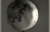 Arduino contrôlée modèle lune synchronise les changements de phase avec le calendrier lunaire réelle
