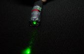 Faire un pointeur laser vert un peu plus sûr