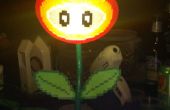Mario Fireflower lampe