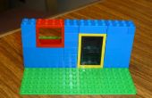 Bâtiment devant une maison Lego