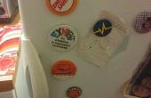 Convertir des badges épingle à aimants pour réfrigérateur