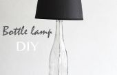 Bouteille lampe DIY