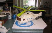 Gâteau d’anniversaire en hélicoptère