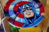 Cool Marvel Heroes peint table enfants