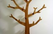 Faire une fantaisie à la recherche Tacheleu en forme d’arbre en bois de rebut