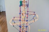 3,5 pi hauteur K'Nex Roller Coaster (vertical)